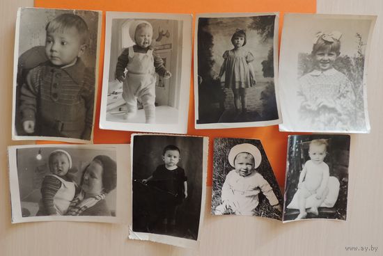 Фото "Дети" (1920-1960 гг., 8 шт)