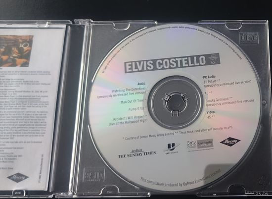 CD Elvis Costello The Sunday Times