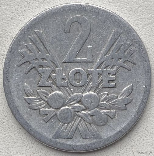 Польша 2 злотых 1958 г.