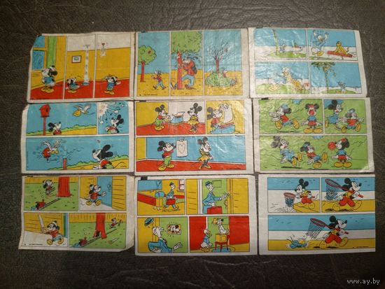 Вкладыши Жвачки Дональд Дак * Donald Duck *\1