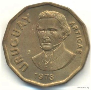 Уругвай. 1 песо 1978 г.