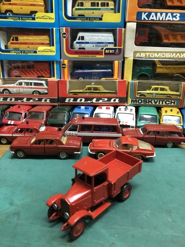 АМО Ф-15 модель 1927 года, Рославльский автоагрегатный завод ЗиЛ, в дополнении к саратовской линейке красного цвета розыгрыша днём раннее, с рубля.