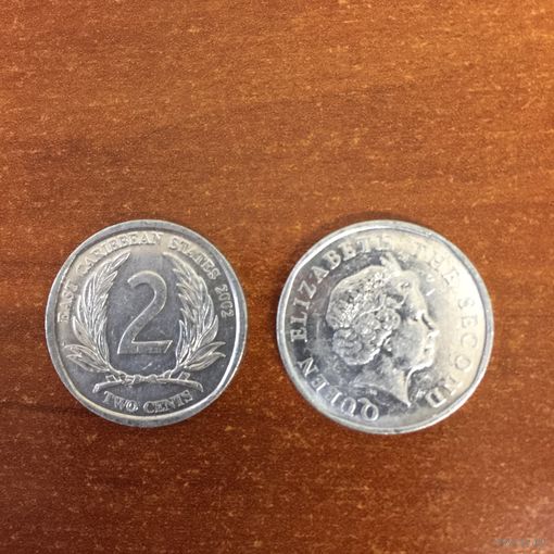 Восточные Карибы, 2 цента 2002