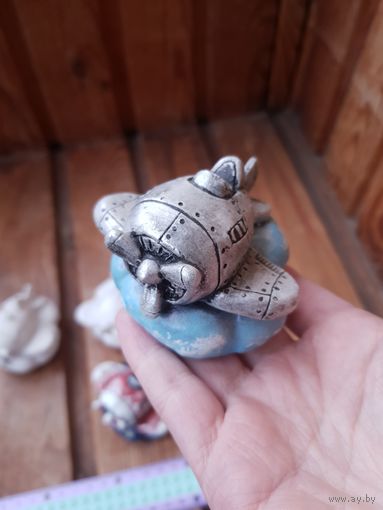 Сувенирная фигурка Самолетик на облачке (разные на выбор, есть под раскраску)