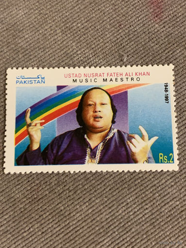 Пакистан 1997. Музыкальный маестро Ustad Nusrat Fateh Ali Khan
