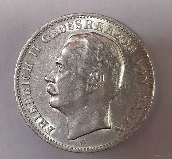 3 марки 1912 Баден