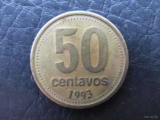 Аргентина. 50 сентаво. 1993. С 20 копеек. Распродажа коллекции. Смотрите другие лоты.