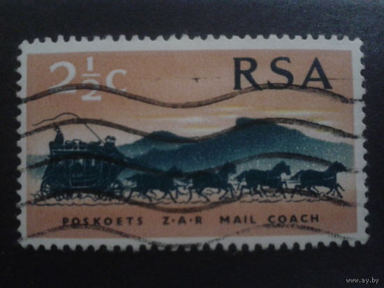 ЮАР 1969 почтовая карета