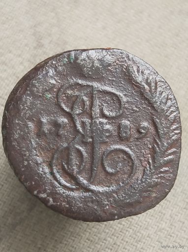 Распродажа - копейка 1789г.,РИ,ЕКАТЕРИНА 2