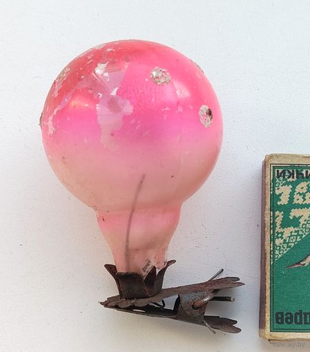 Ёлочная игрушка на прищепке.