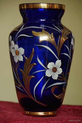 Ваза ( Богемия )  20,5 см