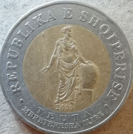 Албания 100 лек 2000 г.,  KM# 80