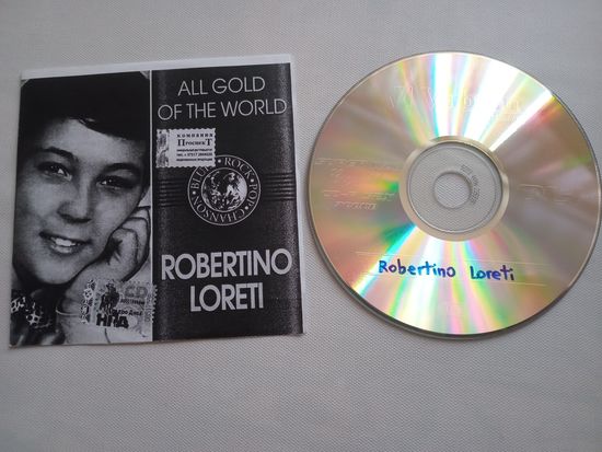 (CD - R)  Robertino Loretti - All Gold Of The World