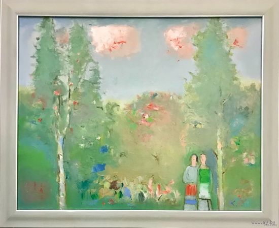 Костюченко В.К. "Август.Прогулка", 2018г.