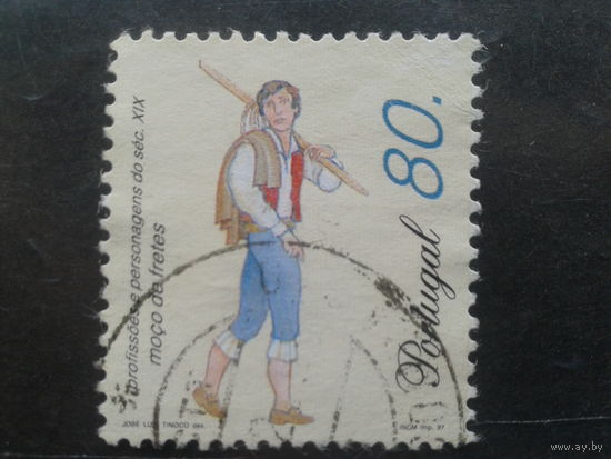 Португалия, 1997. Стандарт, слуга и носильщик, 19 век