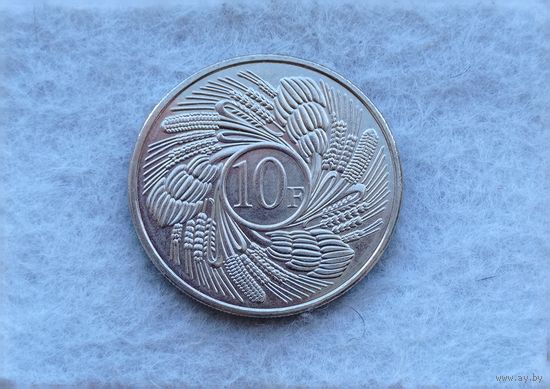 Werty71 Бурунди 10 франков 2011