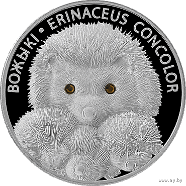 "Вожыкі" ("Ежи") 20 рублей серебро.