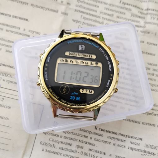 Часы Электроника 77М. Паспорт.