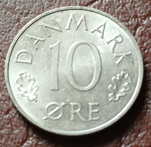 Дания 10 эре, 1980    ( 1-3-6 )