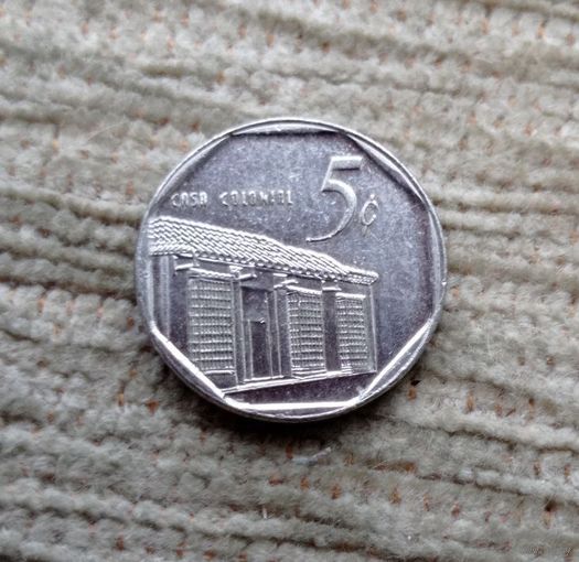 Werty71 Куба 5 сентаво 2002