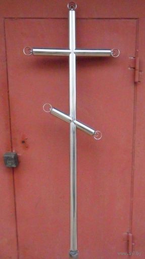 Крест из нержавейки новый