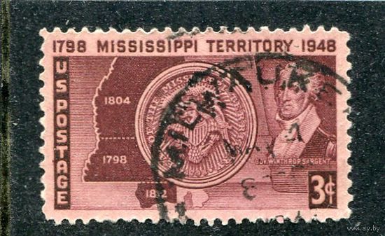 США. 100 лет штату Миссисипи