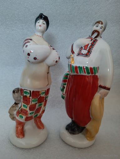 Карась и Солоха. Парные, номерные.