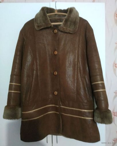 Женская дублёнка 52 р