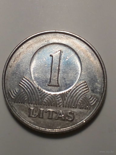 1 лит Литва 2008 год.