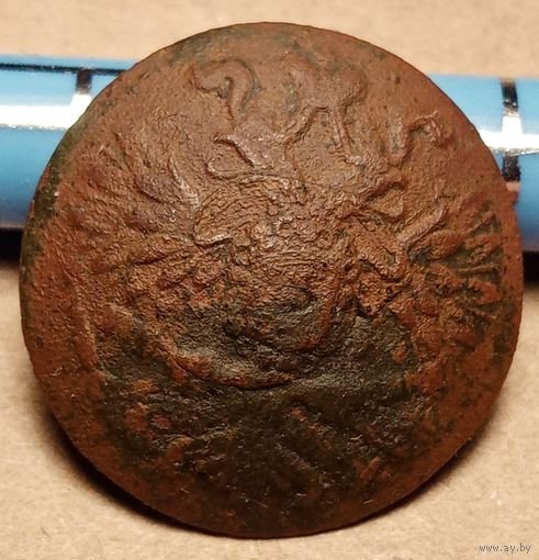 Пуговица "орел на пушка"