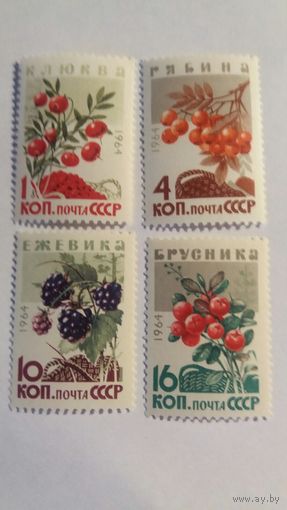 Ссср 1964 4м ягоды