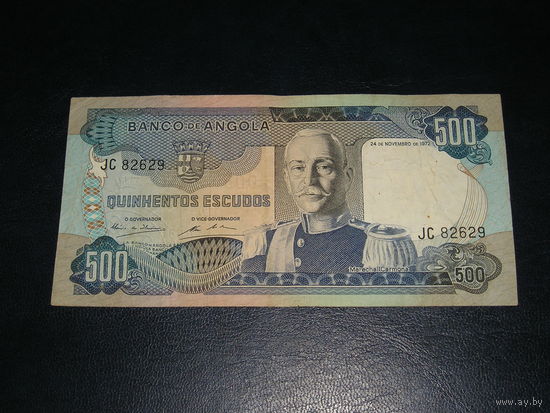 Порт. Ангола 500 Эск. 1972