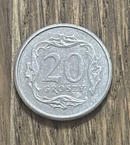 Польша 20 Грошей 1998г.