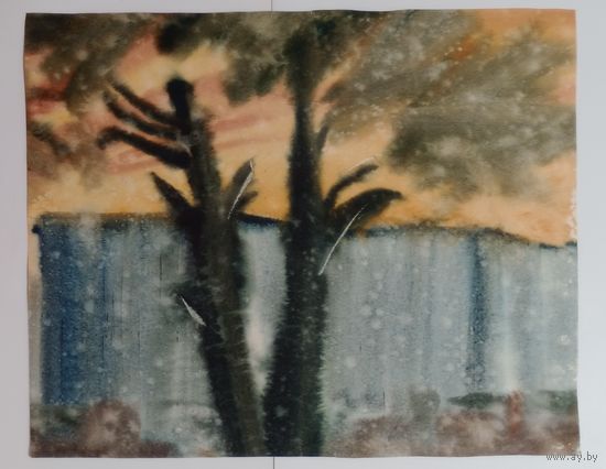 Акварель 40x50