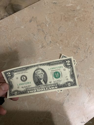 Купюра доллар