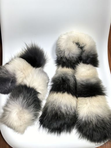 Опушка на капюшон и рукава