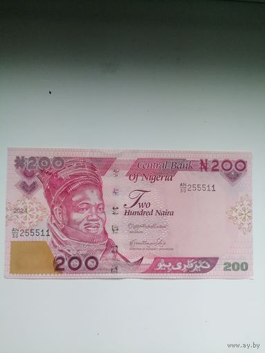 Нигерия 200 UNC c рубля