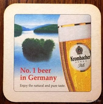 Подставка под пиво Krombacher No 7