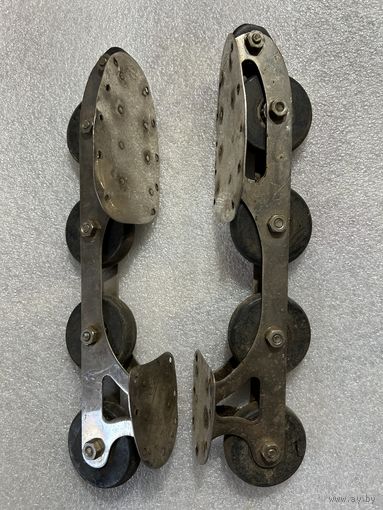 Коньки роликовые основание р 43 Старинные Завод Коньков