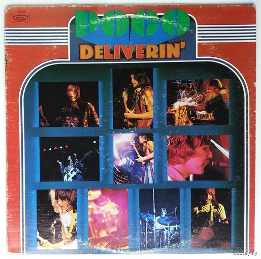 LP Poco – Deliverin' (1970) Classic Rock, Country Rock