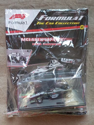 Формула 1 McLaren MP4/14 Мика Хаккинен журнал модель 12