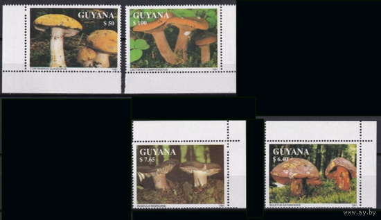 Гайана. 1991 г. Флора. Грибы  MNH