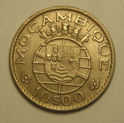 Порт. Мозамбик 10 Эск. 1970