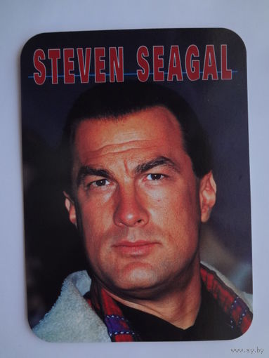 Календарик 1999 г. Стивен Сигал.