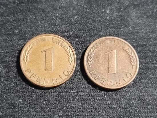 Германия 1 пфенниг 1950 J G