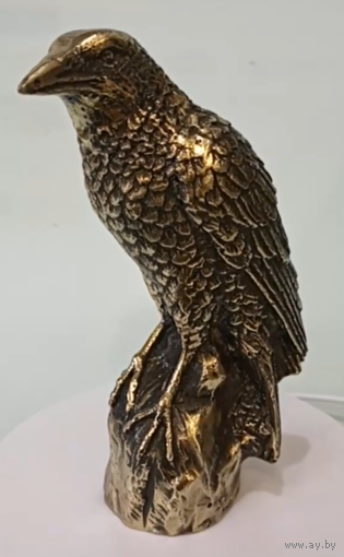 Статуэтка Ворон Бронза