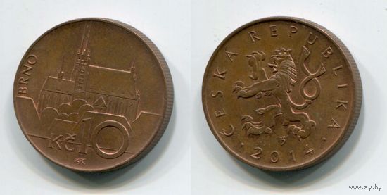 Чехия. 10 крон (2014, XF)