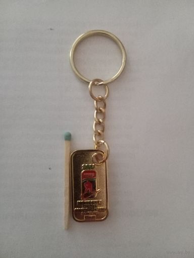 Брелок - "Чемпионат Мира по Хоккею 2014 года в Минске" - Металл