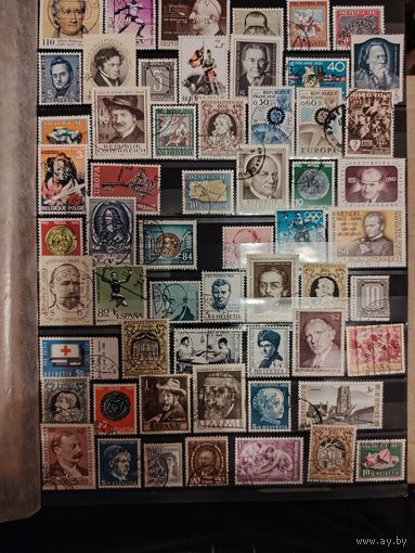 Лот гашенных марок 1