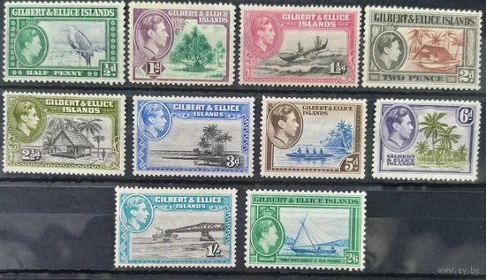 Британские колонии. Острова Гилберта и Эллис 1939 часть серии MH